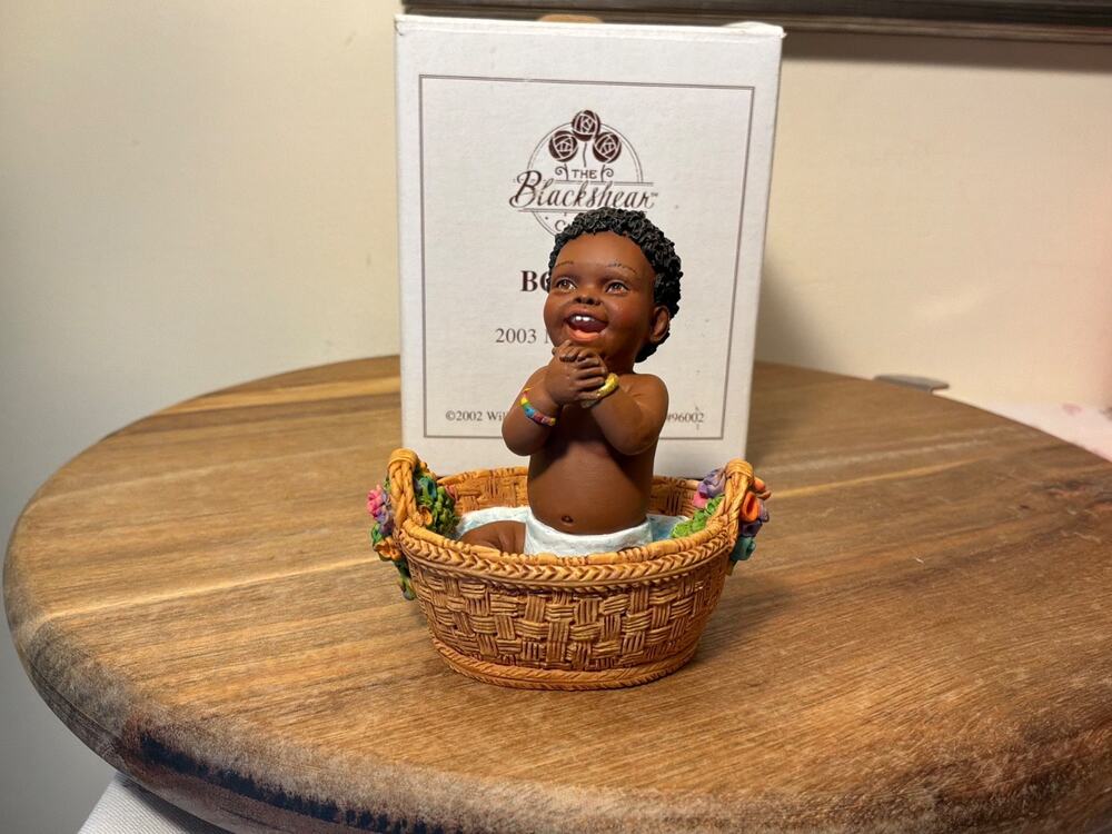Thomas Blackshear Figurine Called "Bookee"